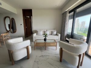 Departamento amueblado en renta WOHA, Puerto Cancún, Cancun